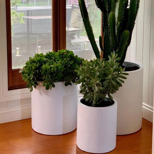StoneLite-cylinder-custom-white-indoor-cover-pot-planter-online-featured-image